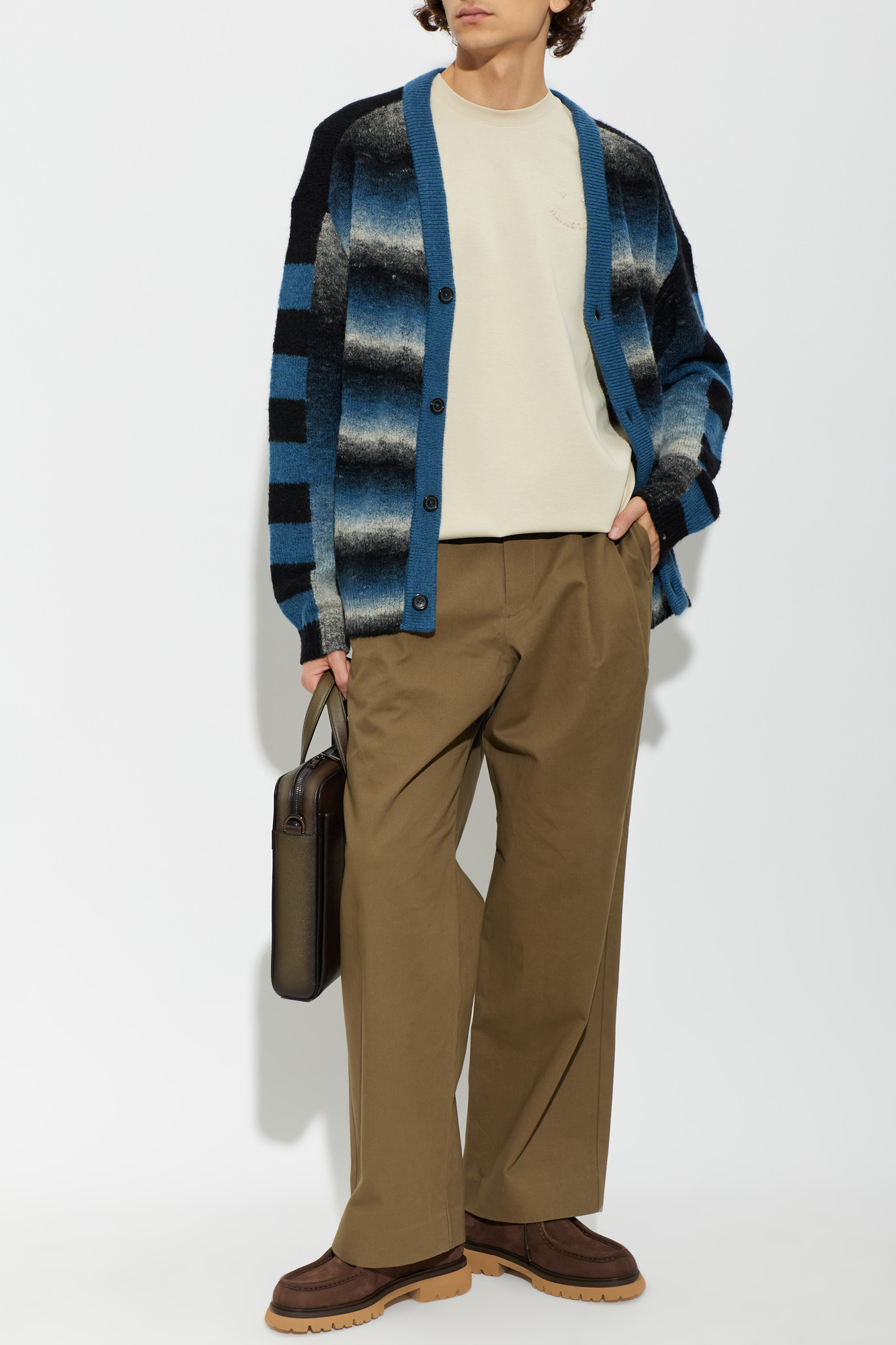 PS Paul Smith Wool striped cardigan | Men's | Vitkac